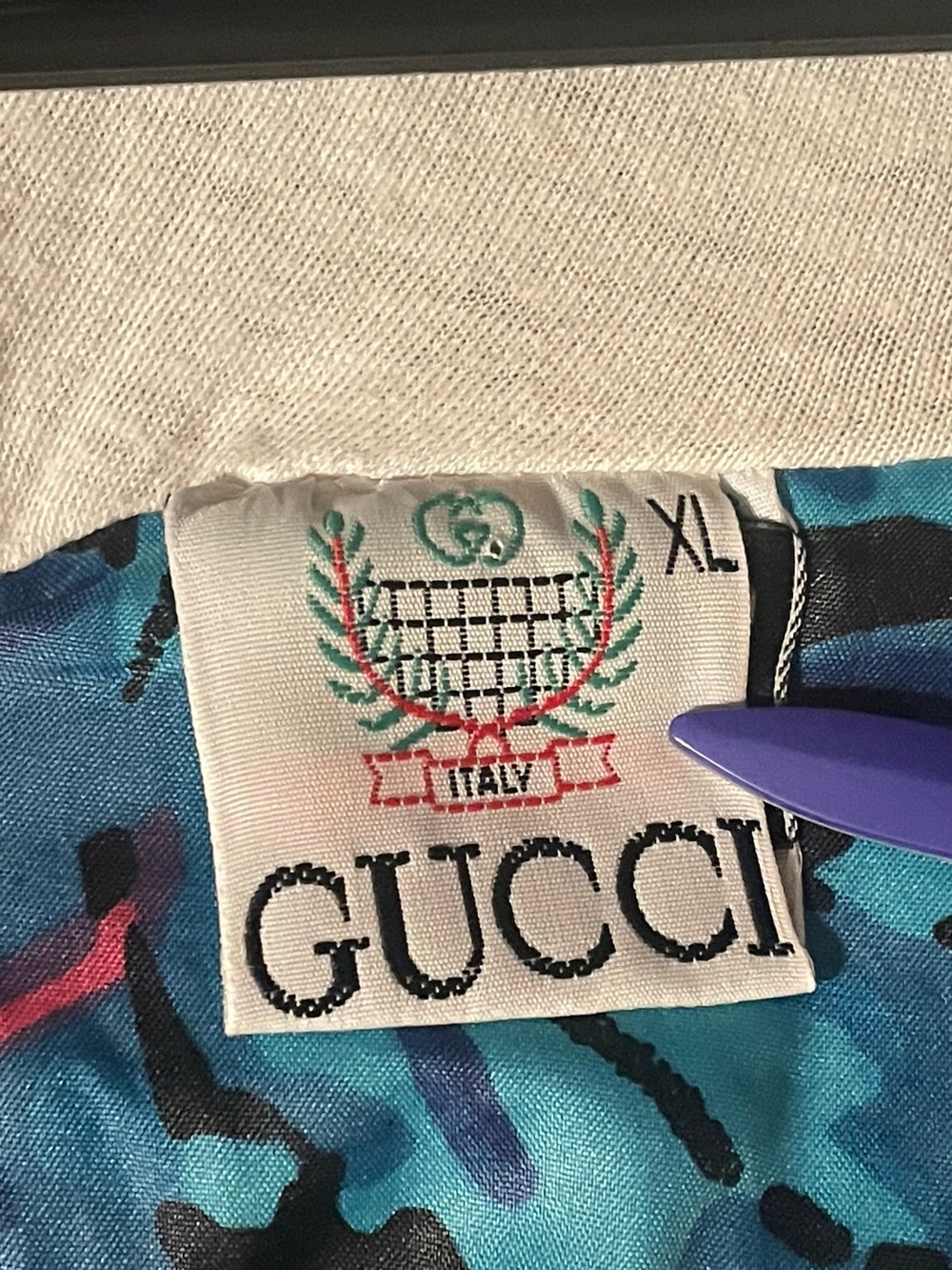 vintage gucci windbreaker jacket - Picture 4 of 5
